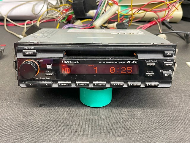 オペル ナカミチ MD-45Z 1DIN MD プレーヤー Nakamichi OPEL 【公式通販】