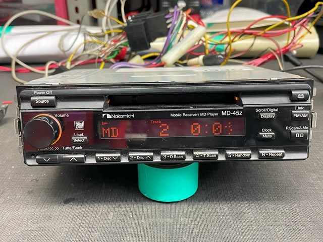 オペル ナカミチ MD-45Z 1DIN MD プレーヤー Nakamichi OPEL 【公式通販】