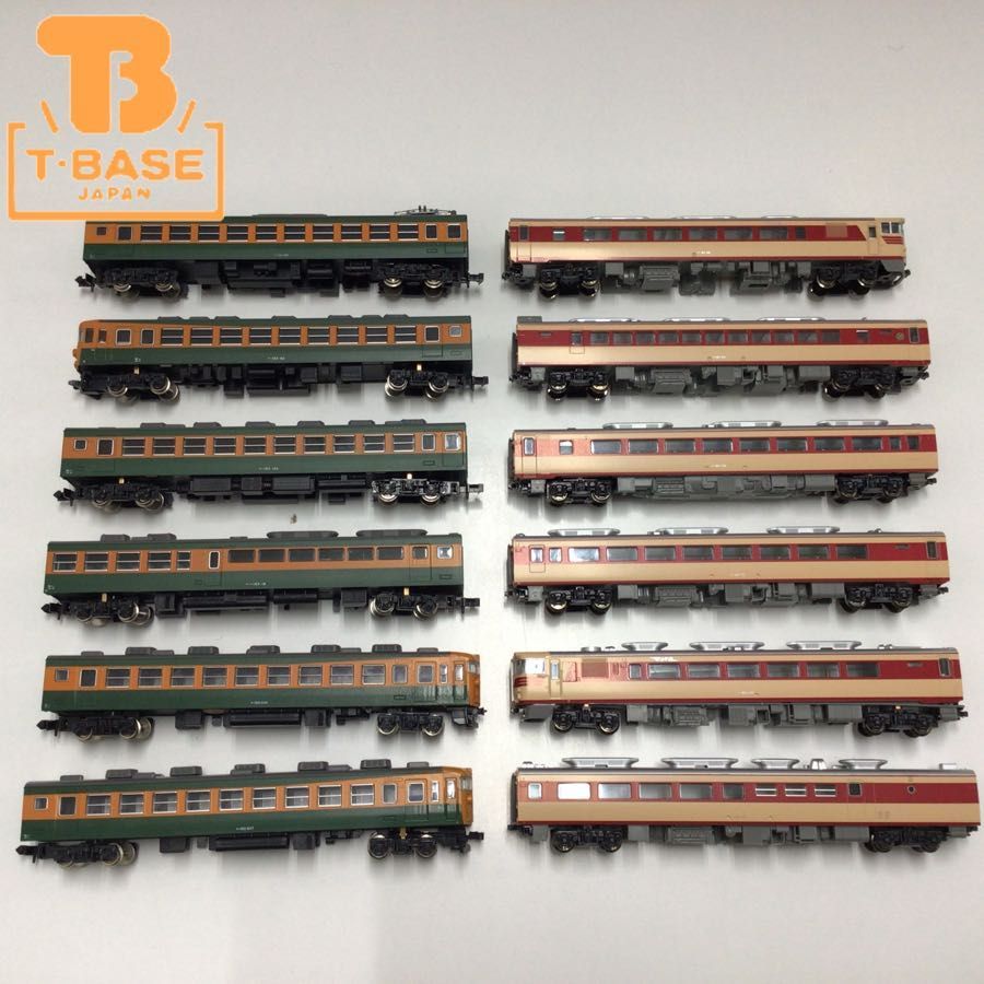 1円〜 訳ありジャンク KATO Nゲージ 客車 モハ153-120、キハ80-70、クハ153-547等