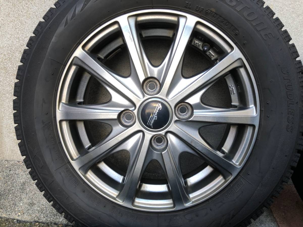 ブリヂストン スタッドレス VRX 155/65/13 2018年製造 軽乗用車用