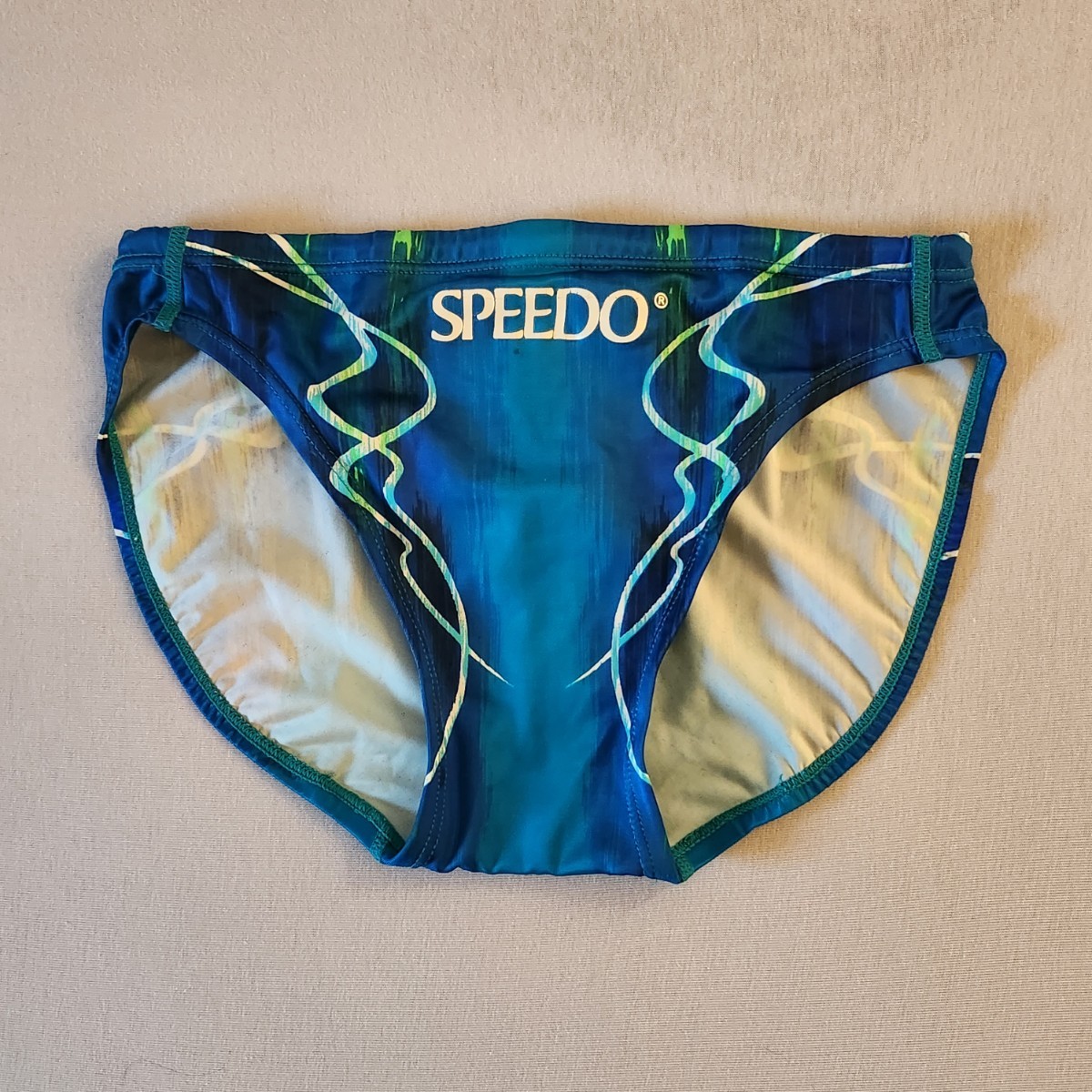 ジャンク品）SPEEDO スピード メンズ競泳水着 Oサイズ ブーメラン V 