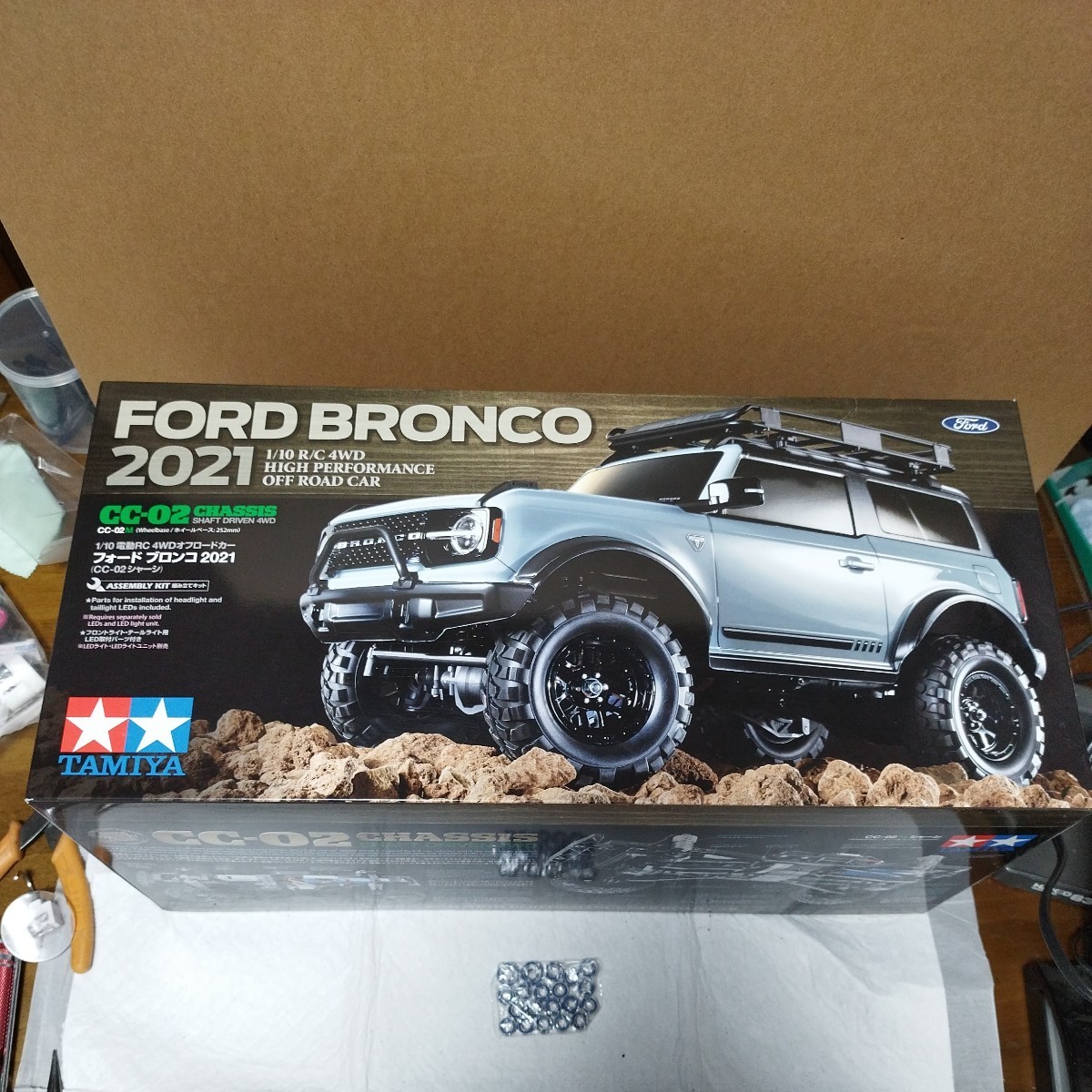タミヤ FORD BRONCO 2021 CC02 CHASSIS タミヤ CC-02シャーシ ブロンコ