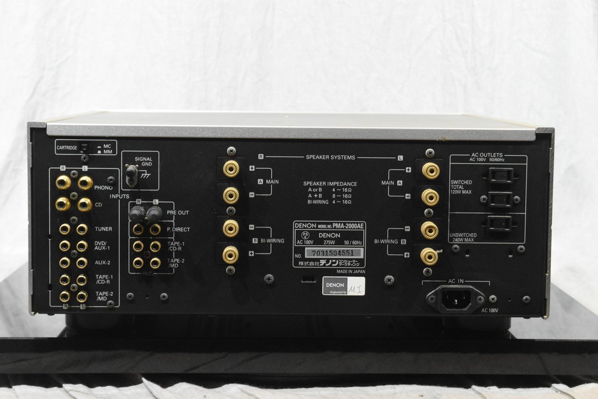 DENON プリメインアンプ デノン PMA-2000AE - PMA-2000 : ⁄ PMA-2000AE