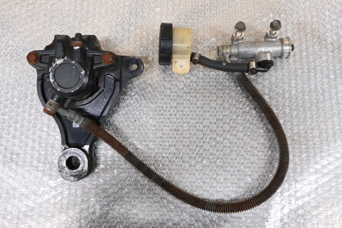 当時物 純正 Z550FX リアブレーキASSY 1 検) Z400FX Z500FX Z400J