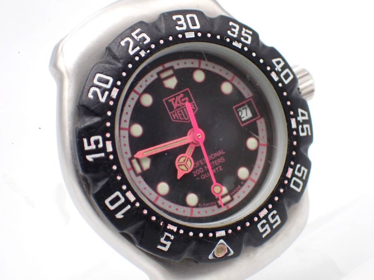 1円～☆稼働品☆TAG HEUER タグホイヤー フォーミュラ1 デイト 
