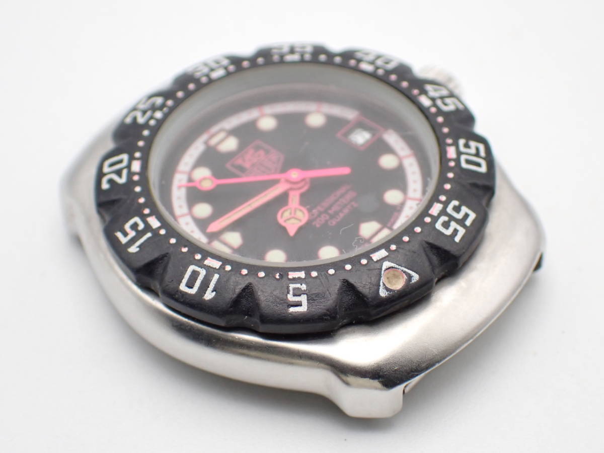 1円～☆稼働品☆TAG HEUER タグホイヤー フォーミュラ1 デイト 