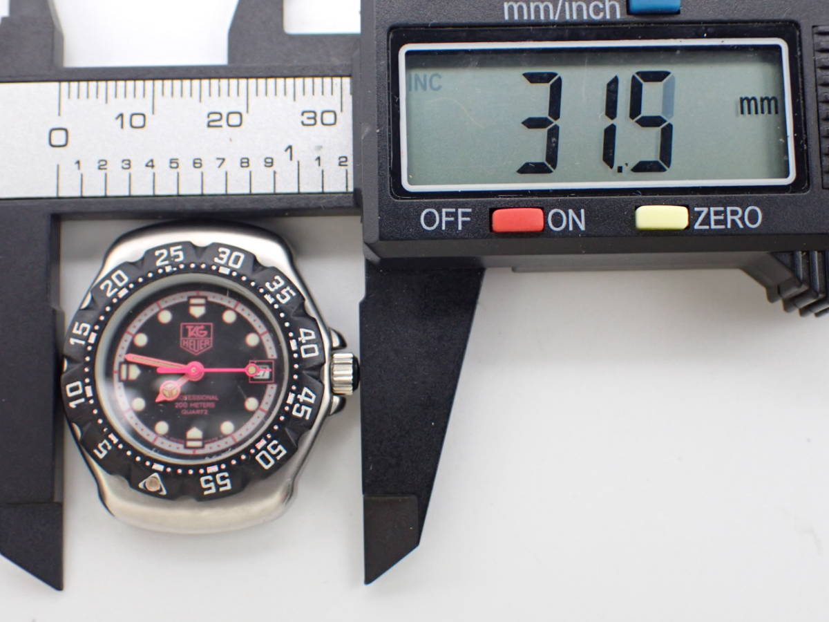 1円～☆稼働品☆TAG HEUER タグホイヤー フォーミュラ1 デイト 
