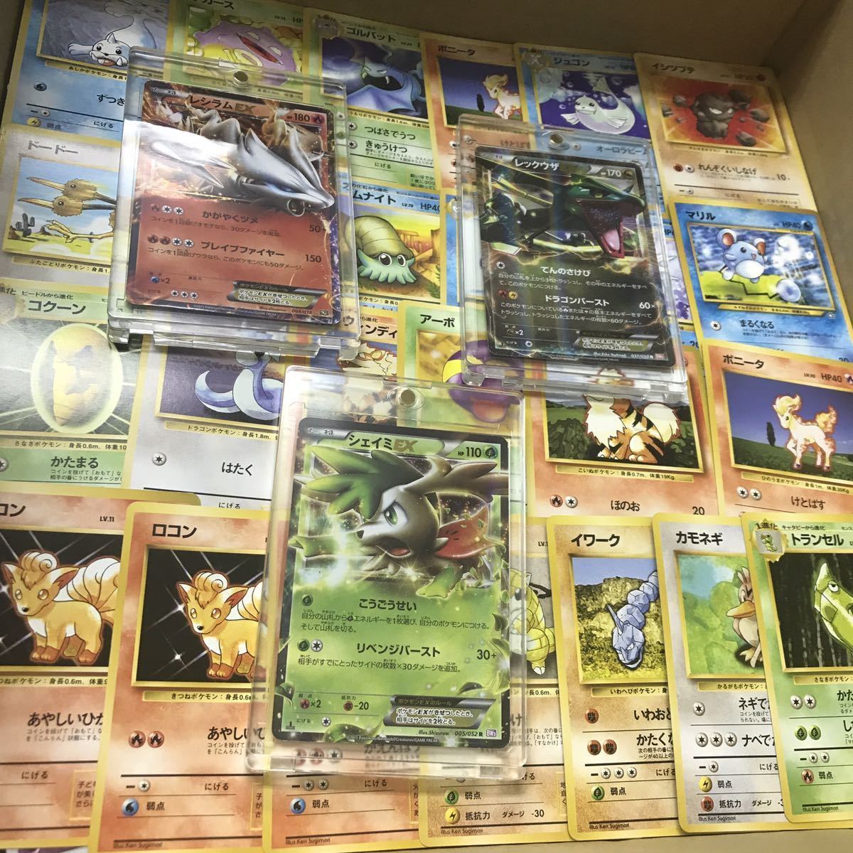 ポケモンカード　大量　まとめ売り　引退品セット 旧裏　2000枚以上 FOIL マグネットローダー入り　EX