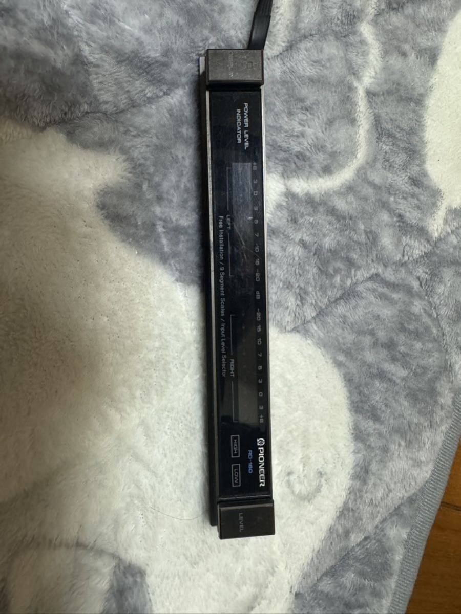 パイオニア RD-160 パワーレベルインジケーター PIONEER 当時物 レトロ