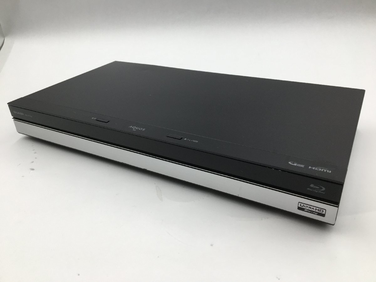 ♪△【SHARP 2017年製】ブルーレイディスクレコーダー 1TB BD-UT1100 
