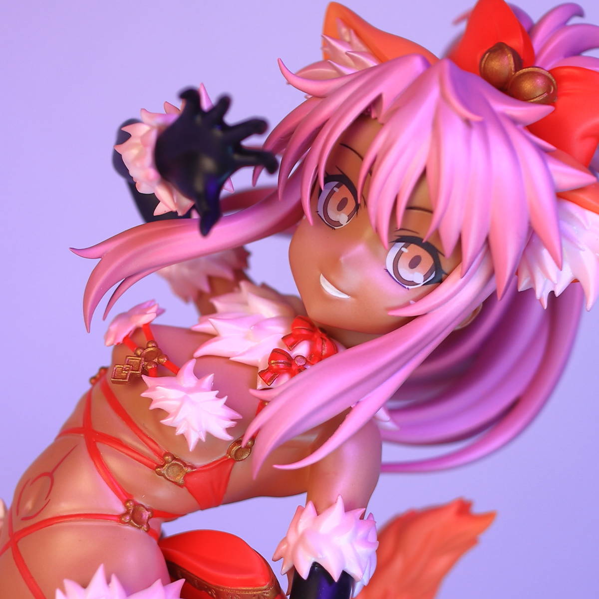 グリズリーパンダ ガレージキット 変身クロエちゃん 塗装 FGO 完成品