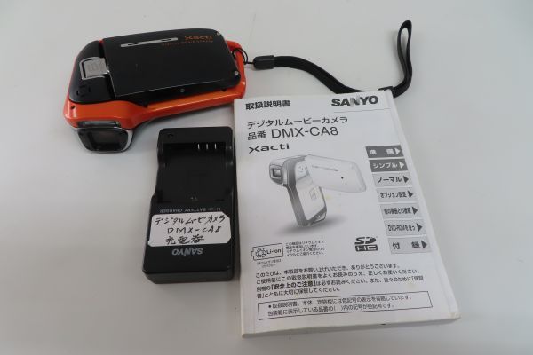 大人気，限定セール 1055/ss/11.14 SANYO サンヨー Xacti ザクティ WATERPROOF DMX-CA8型 デジタルビデオカメラ デジタルムービーカメラ 86990(三洋電機)｜売買されたオークション情報、yahooの商品情報をアーカイブ公開 - オー 三洋電機