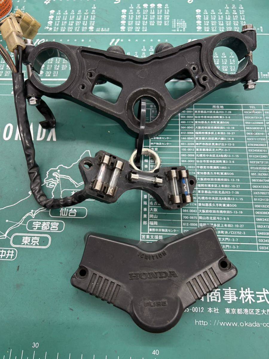 当時物 CBX400F トップブリッジ ヒューズホルダー ヒューズ