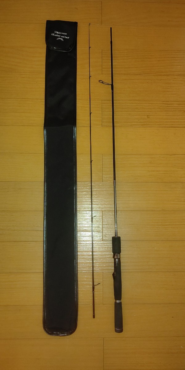 【美品　レア】ノリーズ　エスクローザーec61m-st ロッド　ソリッド　エステル専用　伊藤雄大　ベルベットアーツ　ミノー　トラウト　GJ