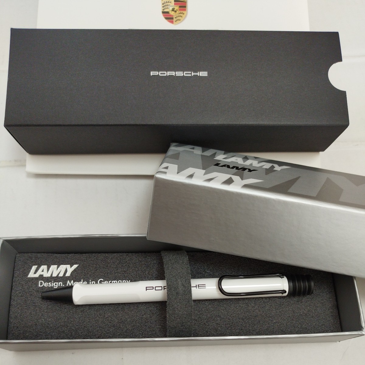  箱付き ポルシェ PORSCHE &times; LAMY ラミー ボールペン 純正 正規品 非売品 ノベルティ ドイツ製(ポルシェ)｜売買されたオークション情報、yahooの商品情報をアーカイブ公開 - オークファン ポルシェ