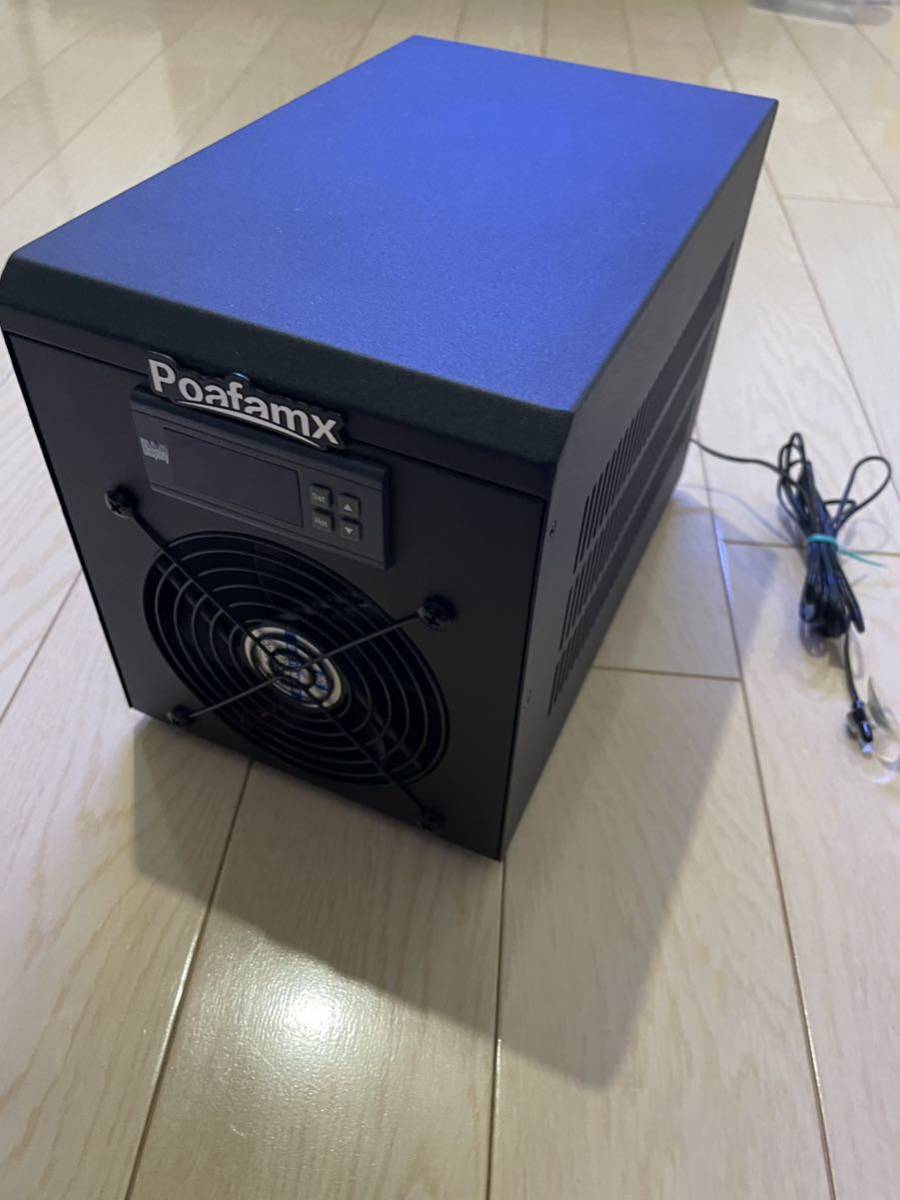 Poafamx 水槽用クーラー 60L 冷却と加熱 水槽 水素用 クーラー ヒーター