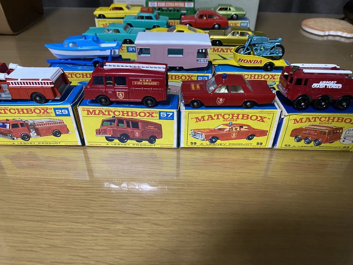 レトロ希少！激レア！英国レズニー社製MATCHBOX Series 15台セット
