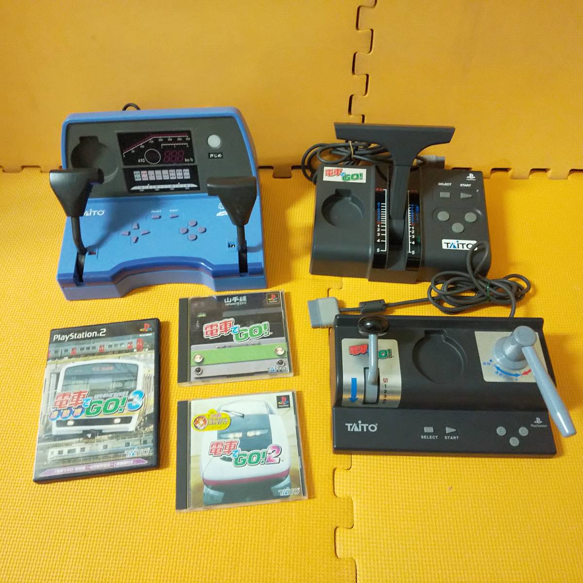 PS2 電車 GO 新幹線 専用コントローラー PS電車 GO 専用コントローラー 