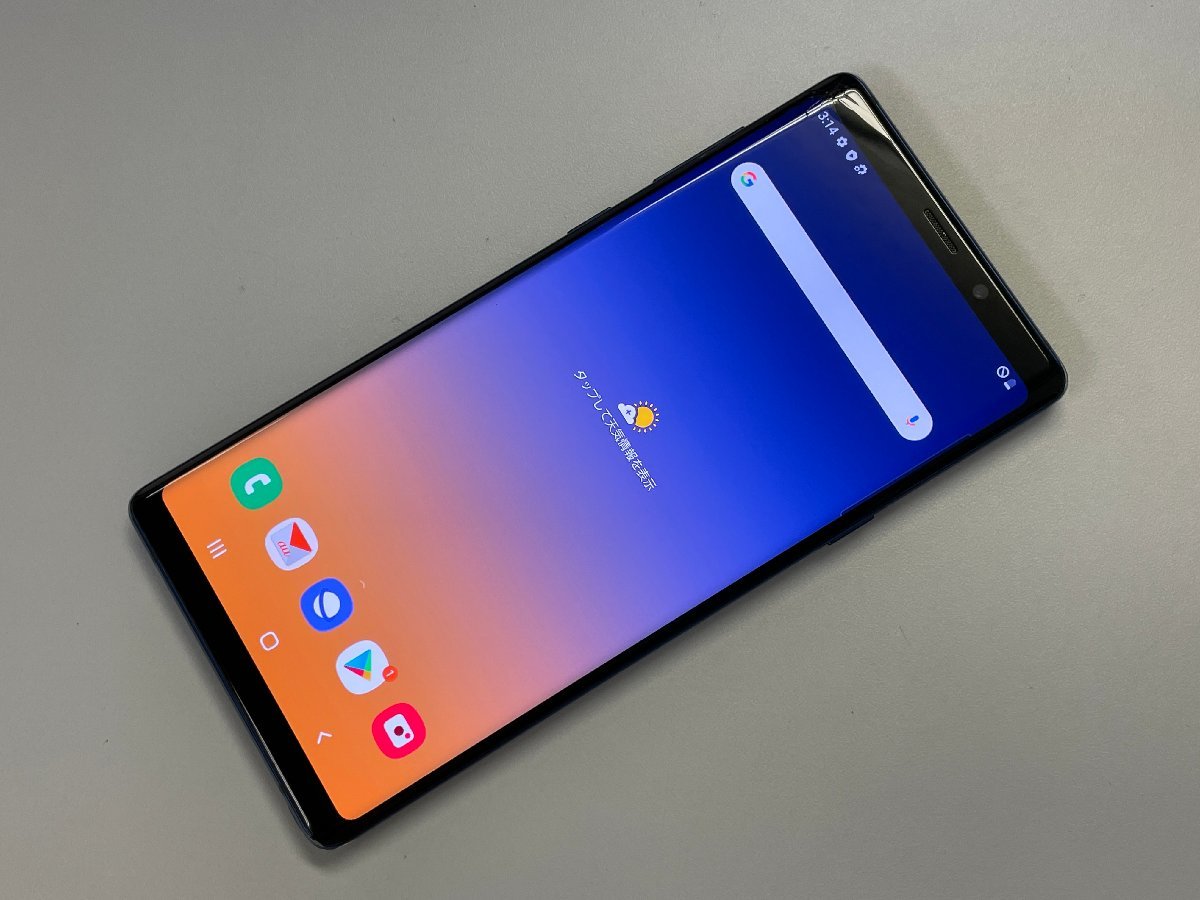 au Galaxy Note9 SCV40 128GB Sペン ジャンク ジャンク au Galaxy