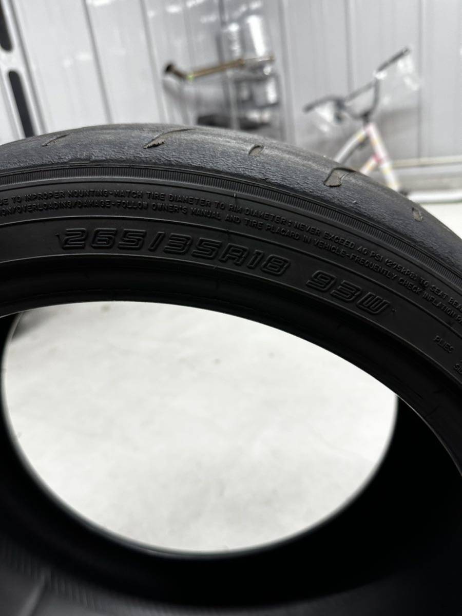 265/35R18 2本セット　ダンロップディレッツァZ3ディレッツァ ダンロップ DIREZZA_3
