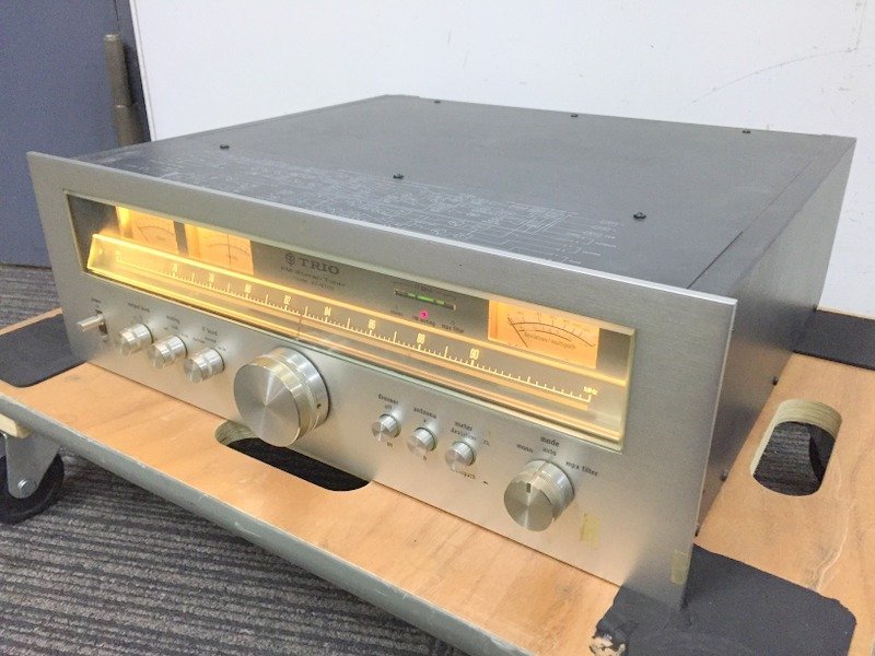 最安値，お得】 【動作未確認】TRIO KTMT-9700 FMチューナー トリオ 1