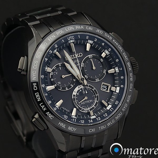 1円～◎SEIKO セイコー アストロン クロノグラフ メンズ GPS電波ソーラー SBXB009 8X82-0AB0◎