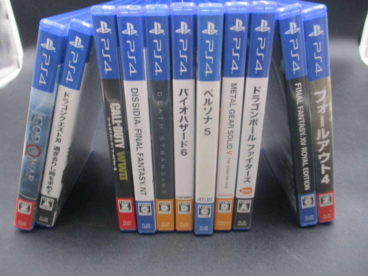 kt1205/16/21 ジャンク PS4ソフトまとめセット（ドラクエ11、バイオ6 