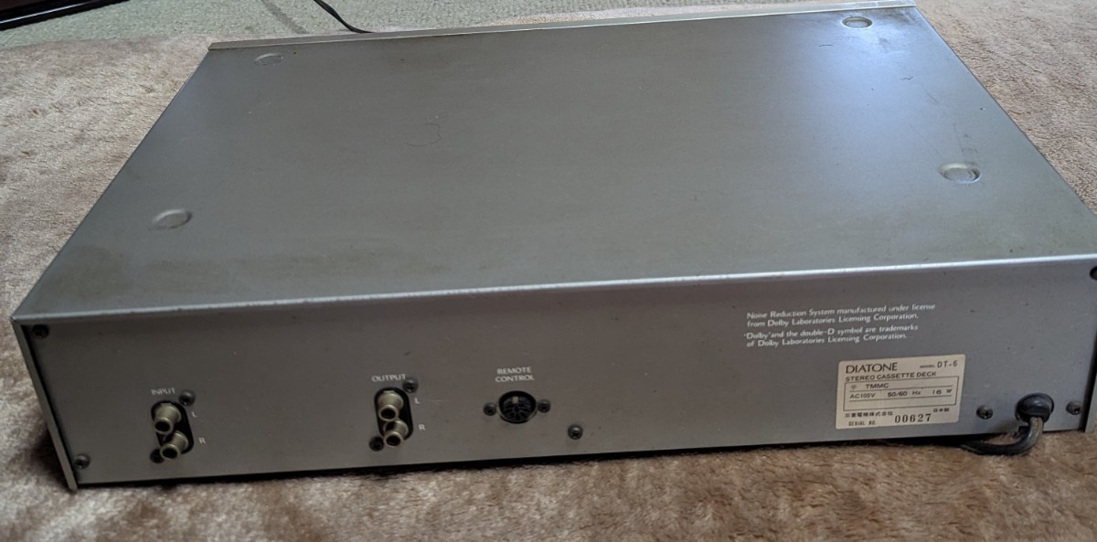 54,800・1981年 DAITONE DT-6 ステレオカセットデッキ 54,800