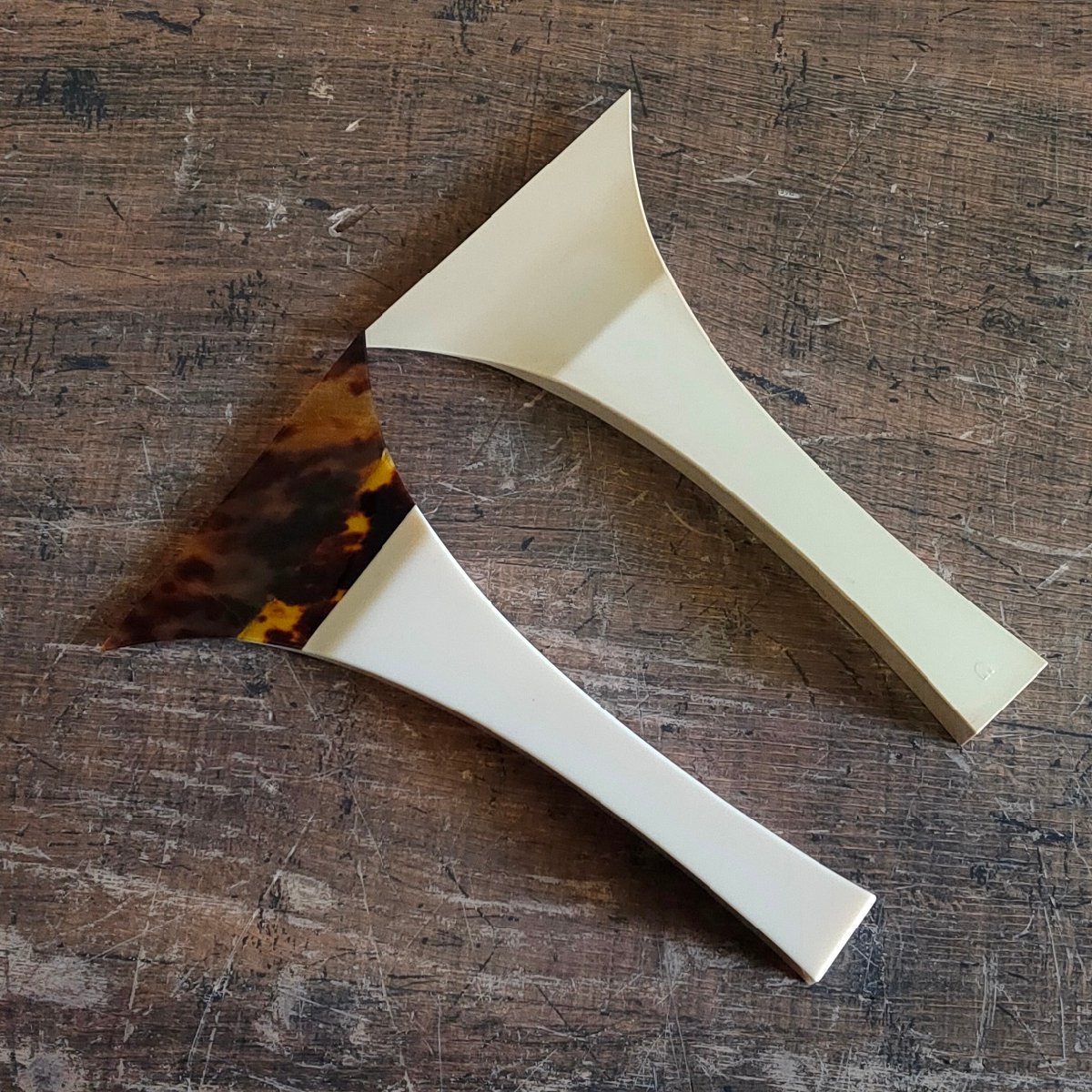 三味線 撥 バチ 2本セット べっ甲/鼈甲 全長22.5cm 1122905/SR19S