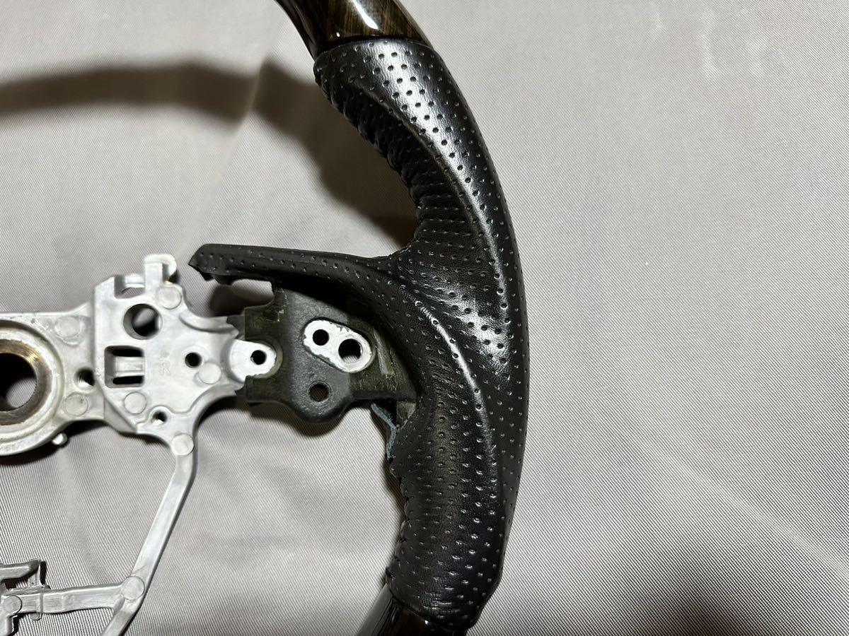 REAL ステアリング ハリアー 38Bブラックウッド 未使用 REAL レアル