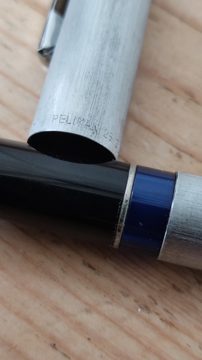 PELIKAN 28 SILVXA 万年筆 ペン先 585 14C ペリカン GERMANY 万年筆