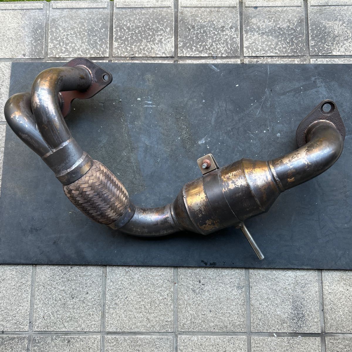 MR-S ZZW-30 中間ストレート 触媒 MR-S ZZW30 フロントパイプ 中間触媒