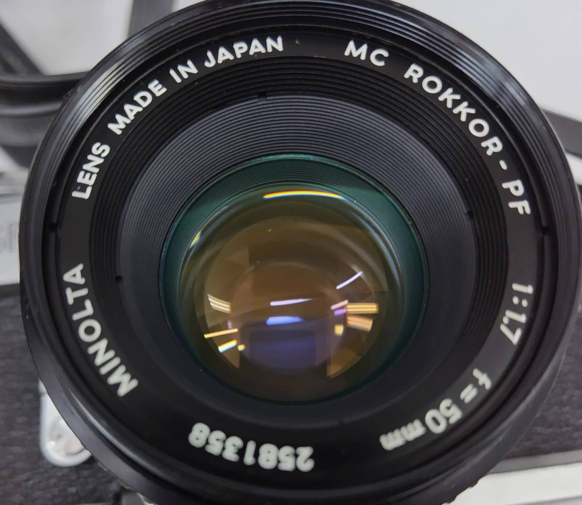 5161 MINOLTA ミノルタ SR101 ROKKOR-PF 1:1.7 f=50mm シャッター〇