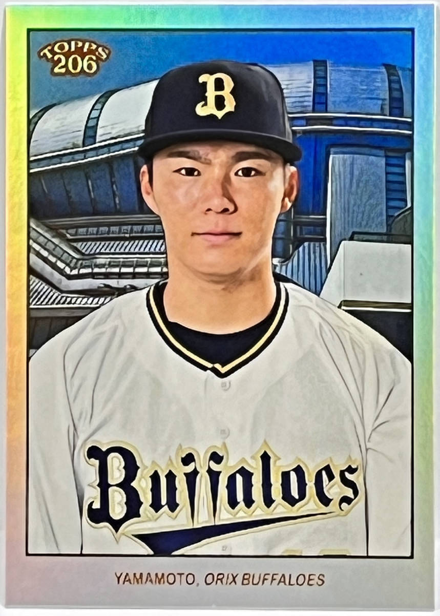 山本由伸/99枚限定】2023 Topps 206 NPB オリックス パラレル 72/99