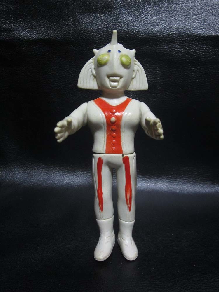 ★☆ウルトラマン ウルトラの母 ソフビ 当時物 高さ：約14.5cm 中古品(8)☆★