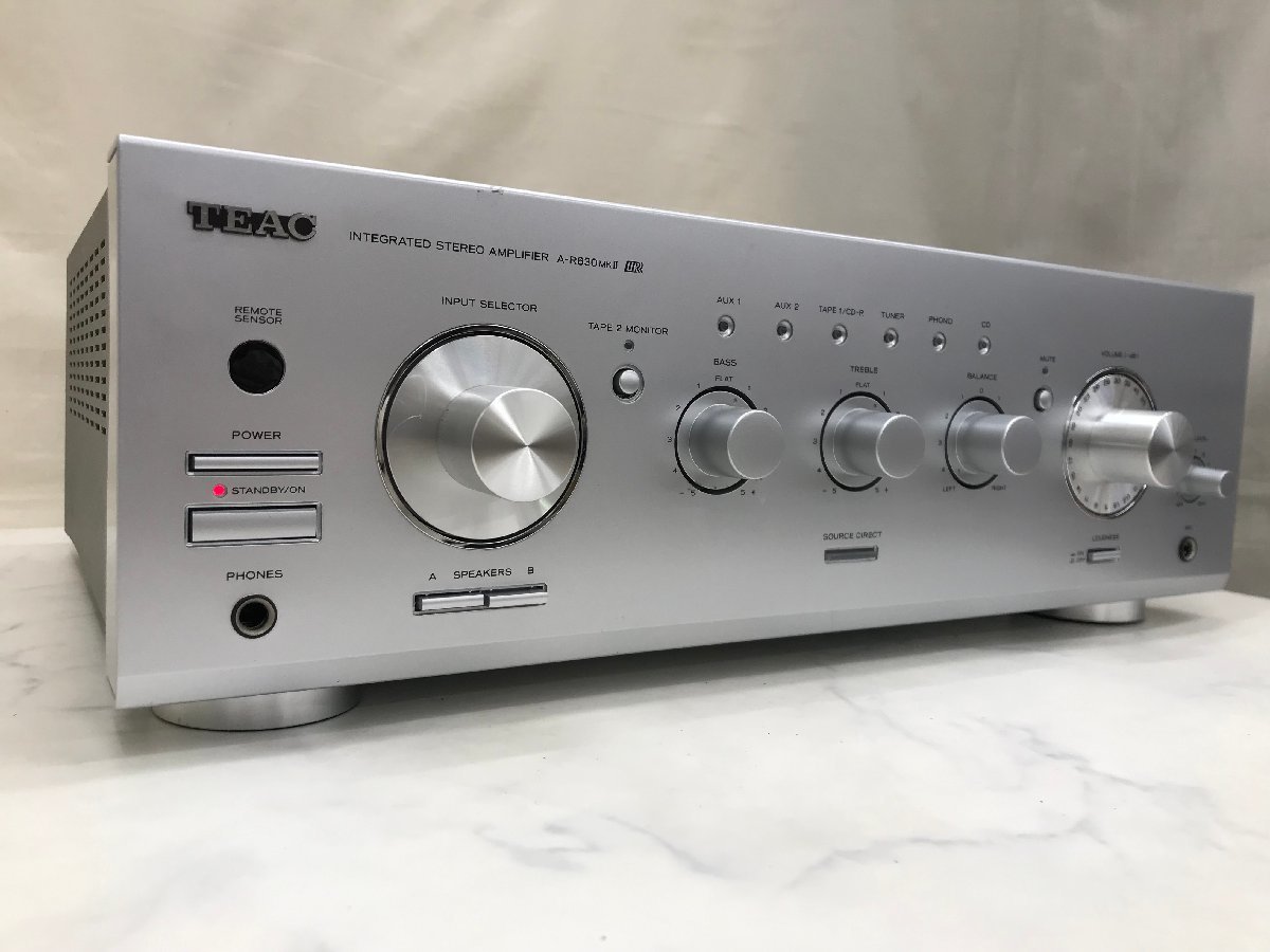 Y0258 ジャンク品 オーディオ機器 プリメインアンプ TEAC ティアックA