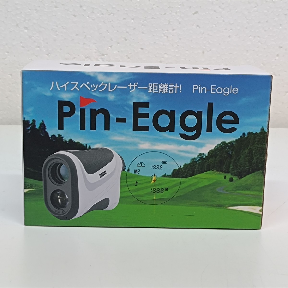 Pin-Eagle ピンイーグル ゴルフ用レーザー距離計 660yd対応 高低差測定