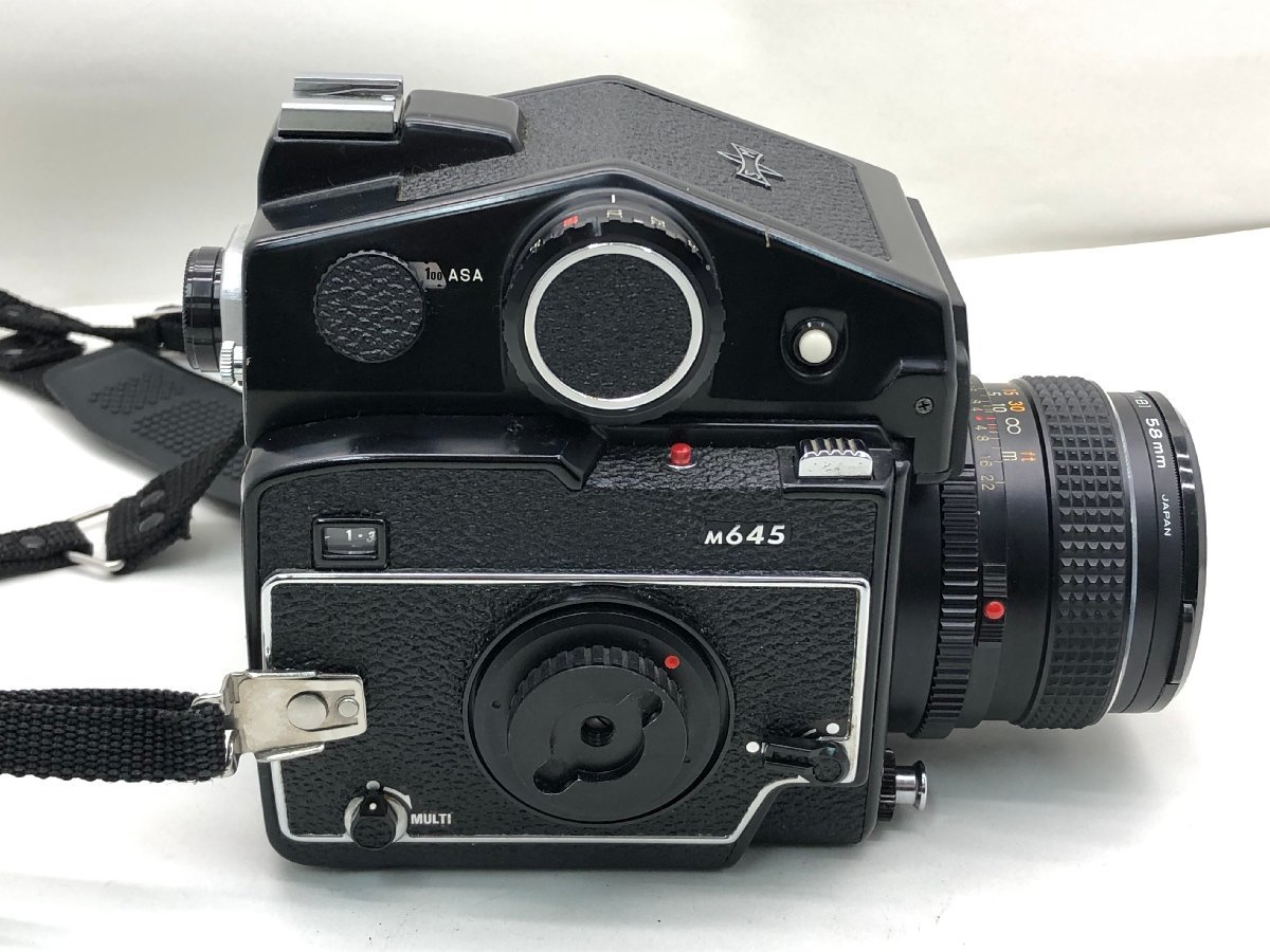 Mamiya 645/MAMIYA-SEKOR C 1:2.8 f=80mm 中判カメラ ジャンク 中古