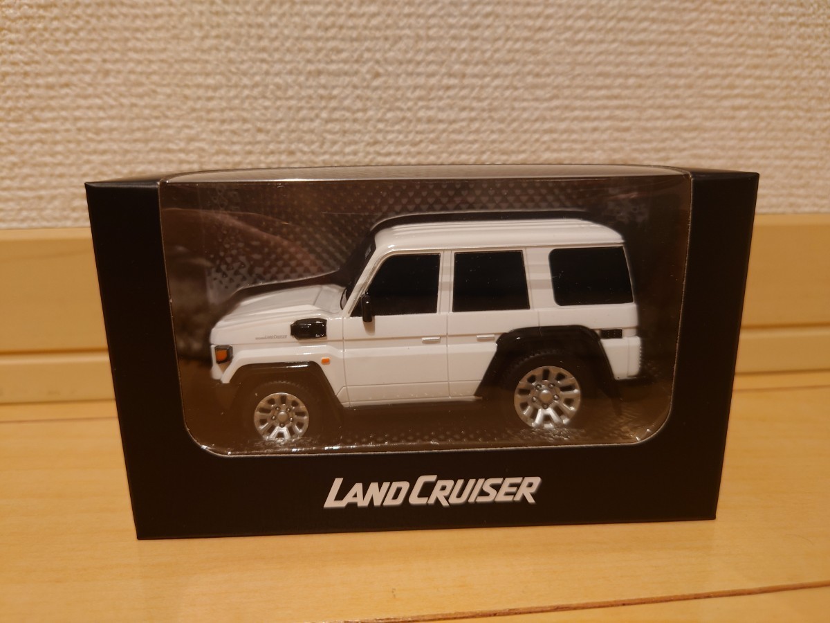 トヨタ ミニカー ランドクルーザー 新型ランクル70 ホワイト