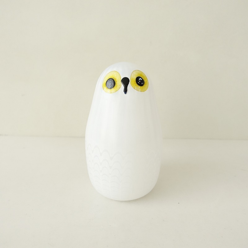 北欧】美品/SCOPE別注/イッタラ iittala *BIRDS BY TOIKKA Northen Owl