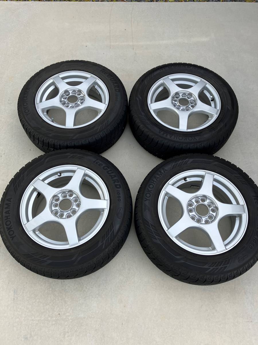 50プリウス使用195⁄65R15スタッドレスアルミ4本セット 美品♪BBS RE-
