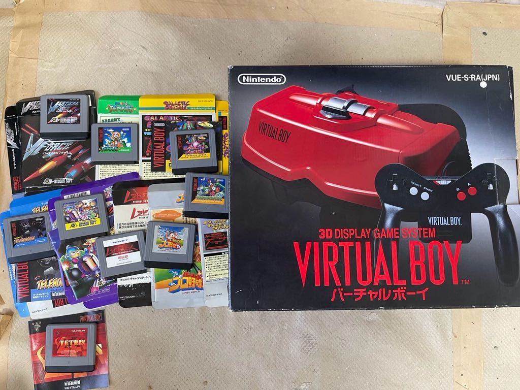 動作未確認】バーチャルボーイ 任天堂 ソフト付きVIRTUAL BOY 【公式通販】
