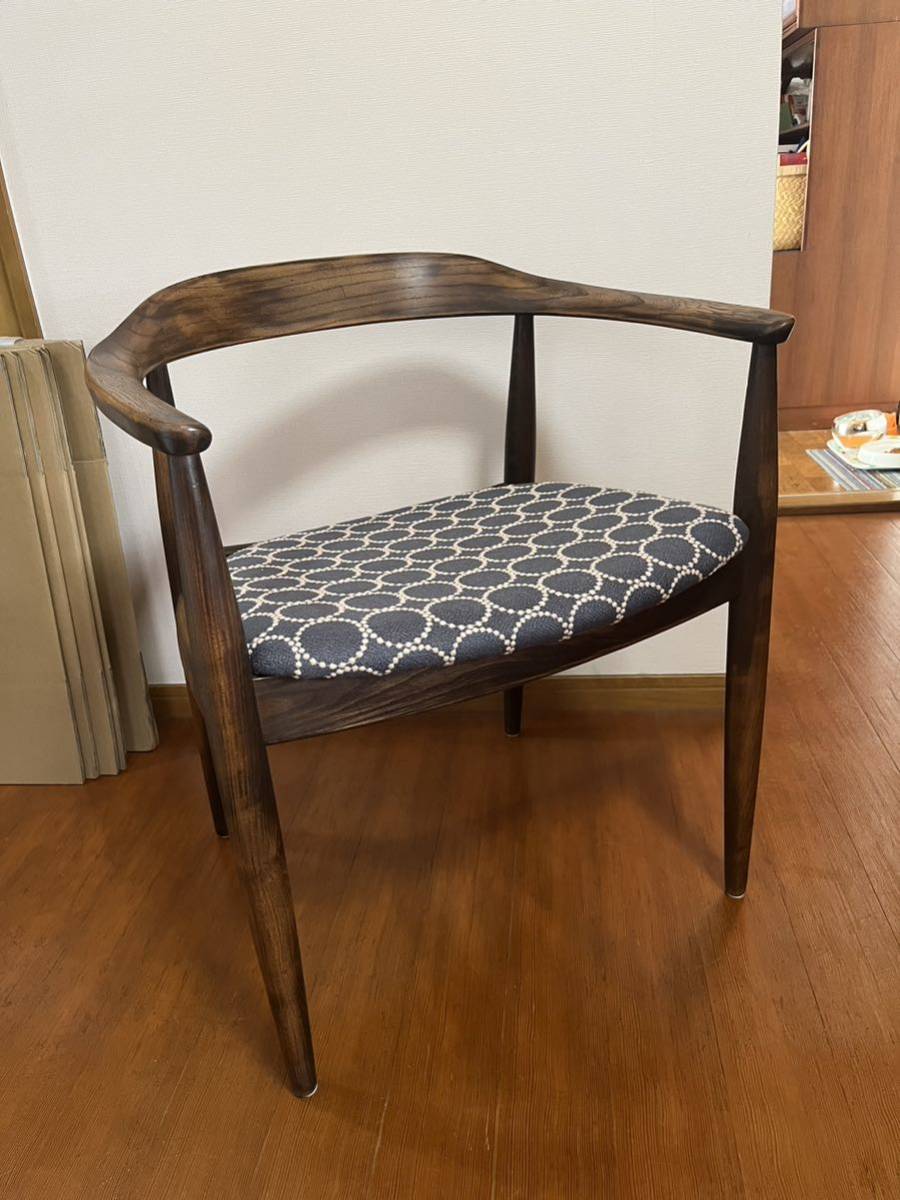 イルムヴィッケルソ Illum Wikkelso　チェア　アーム　北欧　デンマーク　ビンテージ　椅子　ウェグナー　ミナペルホネン