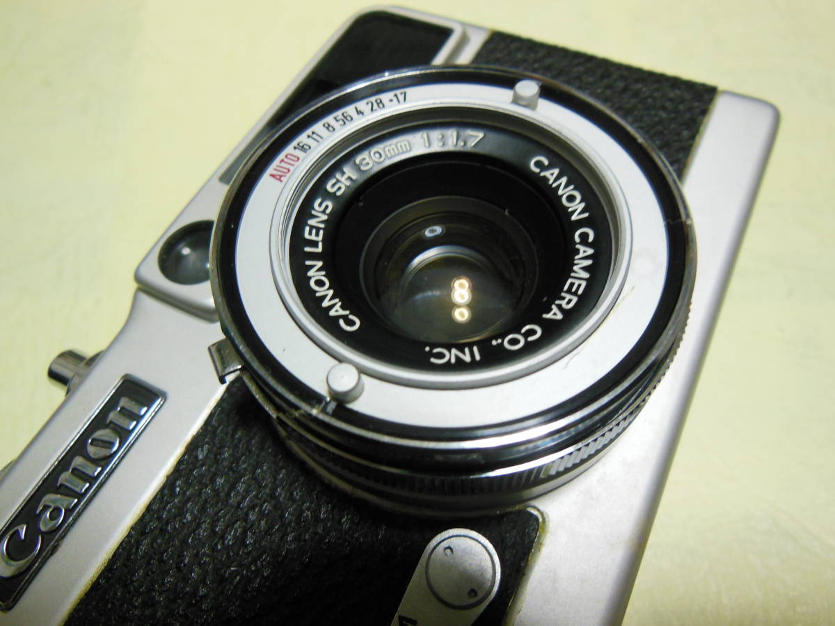 CANON DEMI EE17 SH 1：1.7 F30 mm 【公式通販】
