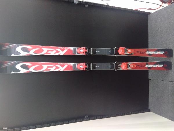 現状品 OGASAKA Keo's KS-RX FL585付モデル 2017-2018 スキー板