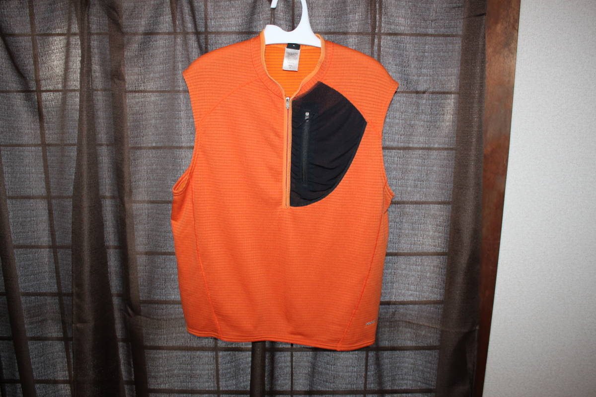良品！ patagonia パタゴニア R-1 ベスト サイズL オレンジ