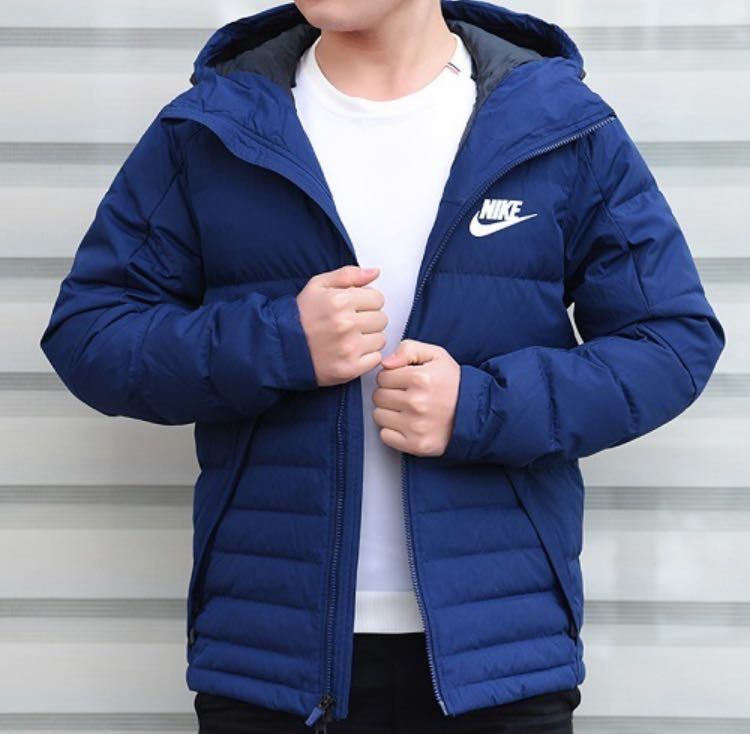 NIKE ナイキ ダウンフィル ジャケット Sサイズ ネイビー 紺 DOWN FILL 