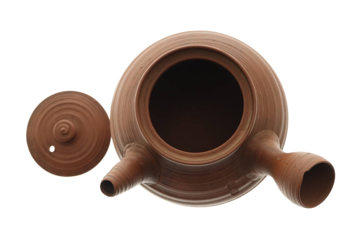 VMPD5-114-41 山田常山 常山 急須 茶注 茶道具 煎茶道具 常滑焼 常滑 朱泥 陶器 磁器 高さ約7.5cm 口径約4.5cm 箱付き 中古 四代山田常山 売却済）二代山田常山 作家もの