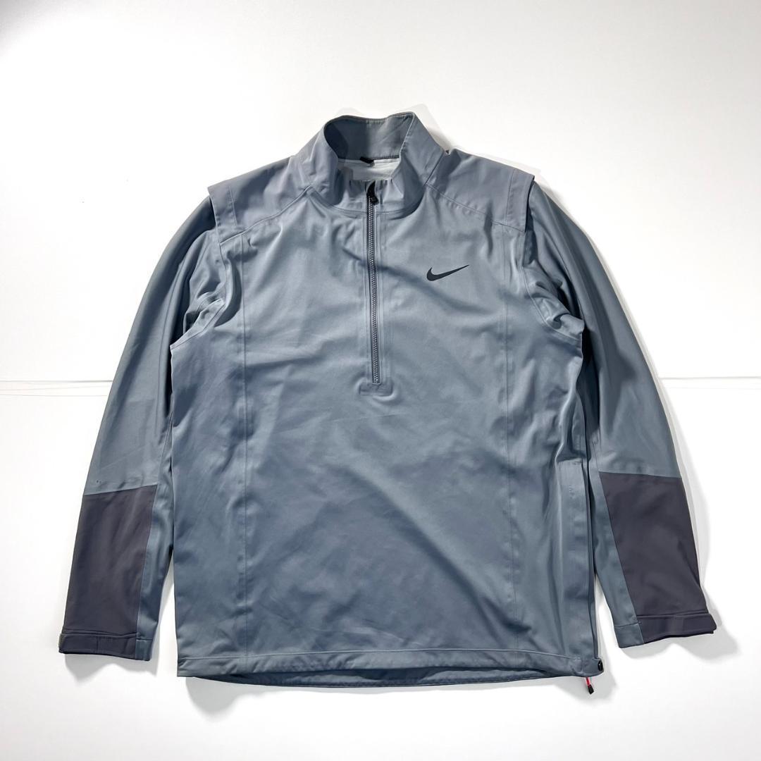 【美品・高機能】NIKE GOLF ストームフィット NIKE GOLF ストームフィット ハーフジップ ナイロンジャケット 【公式