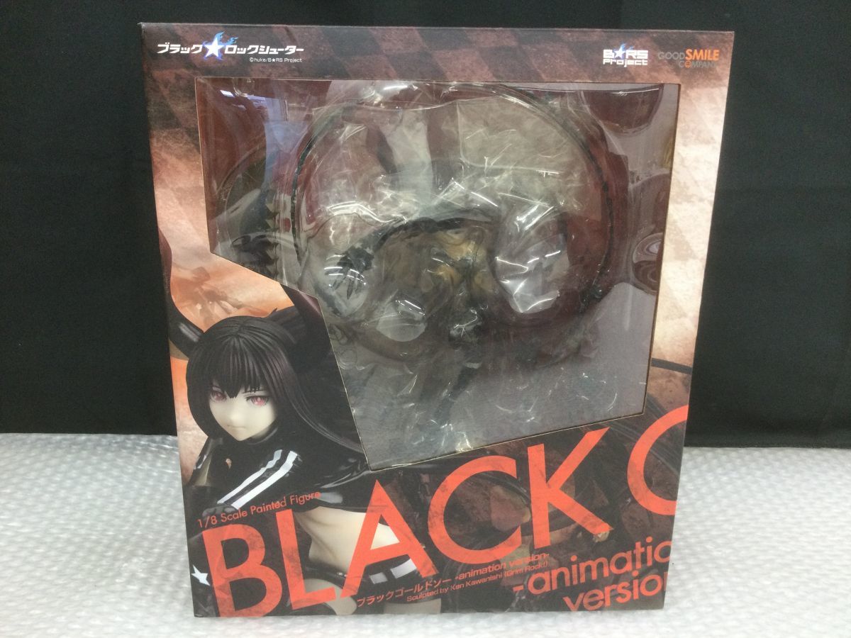 D783-100【中古】フィギュア グッドスマイルカンパニー ブラックゴールドソー -animation version- 1/8 ブラックロックシューター/t